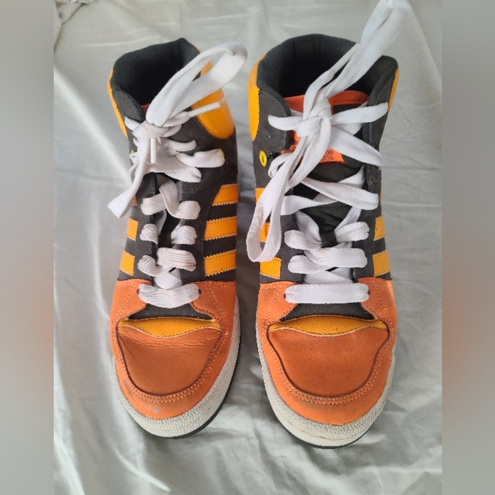 Adidas Originals Womens Mid 'Orange Brown G09848 Size 8
